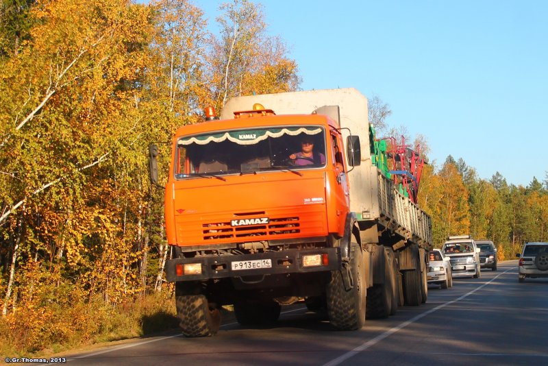 КАМАЗ 44108 лесовоз