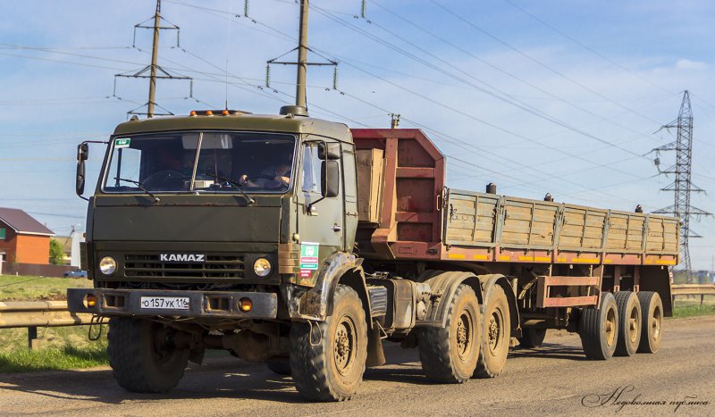КАМАЗ 44108-10 С полуприцепом