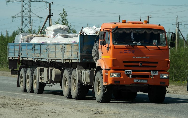 КАМАЗ 44108 Якутия
