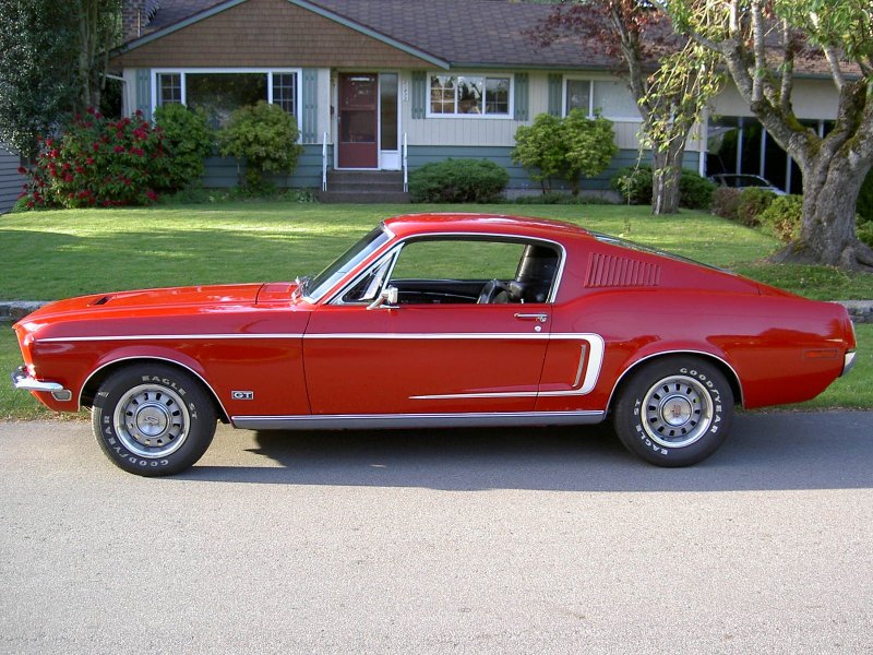 Ford Mustang 1968 Fastback