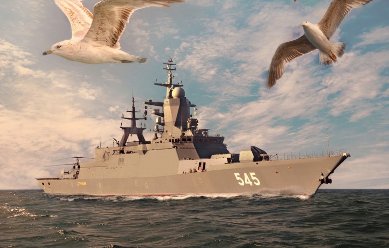 Современные российские боевые корабли