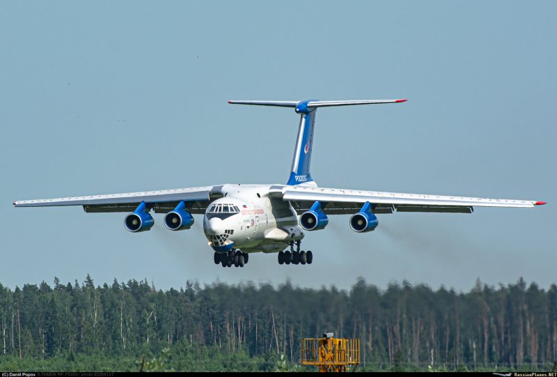 Самолет-лаборатория ил-76 МДК