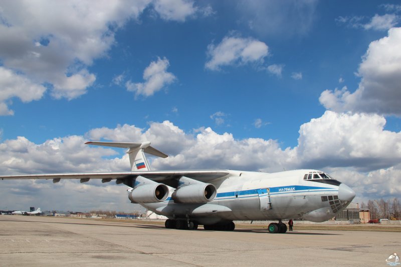Тренировки Космонавтов в ил-76