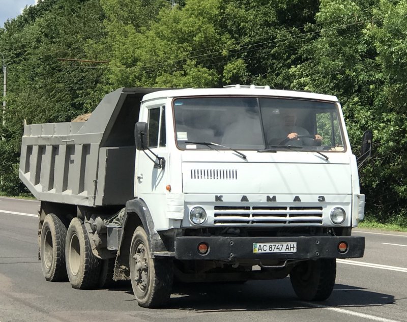 КАМАЗ 55111 4 фары