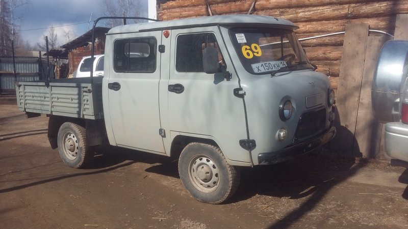 УАЗ 39094 таблички
