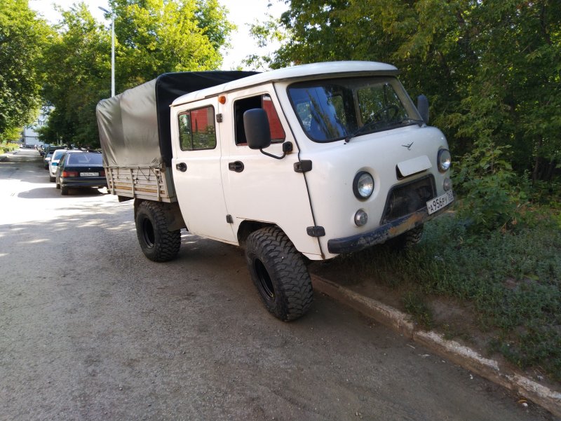 УАЗ фермер 39094 на литье