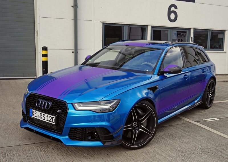 Audi rs6 avant Blue