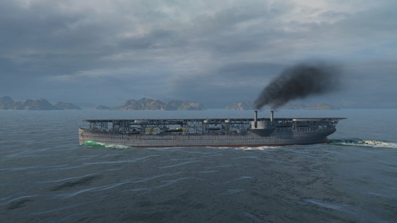 World of Warships авианосцы