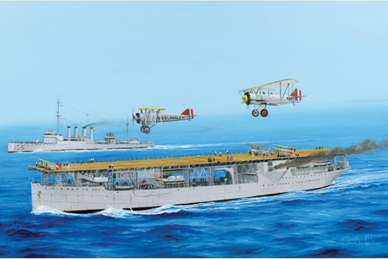 Trumpeter 05631 американский авианосец Langley CV-1 1 350