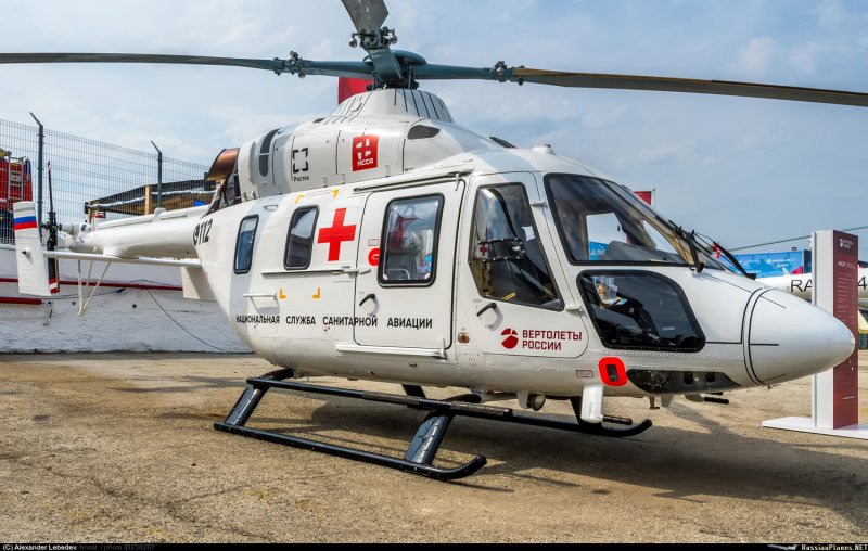 В Казани Айрата Хайруллина вертолет Bell 407
