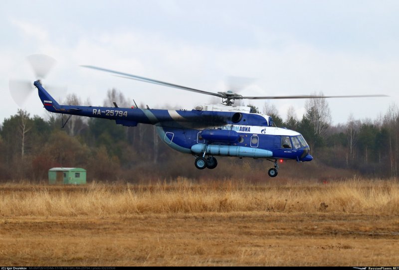 Ми-8 АМТ бортовой номер ra-22804