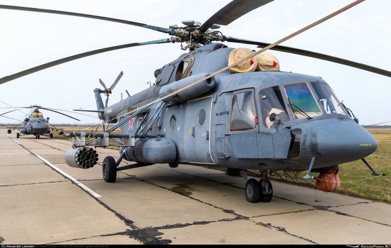 Ми-8 пассажирский салон