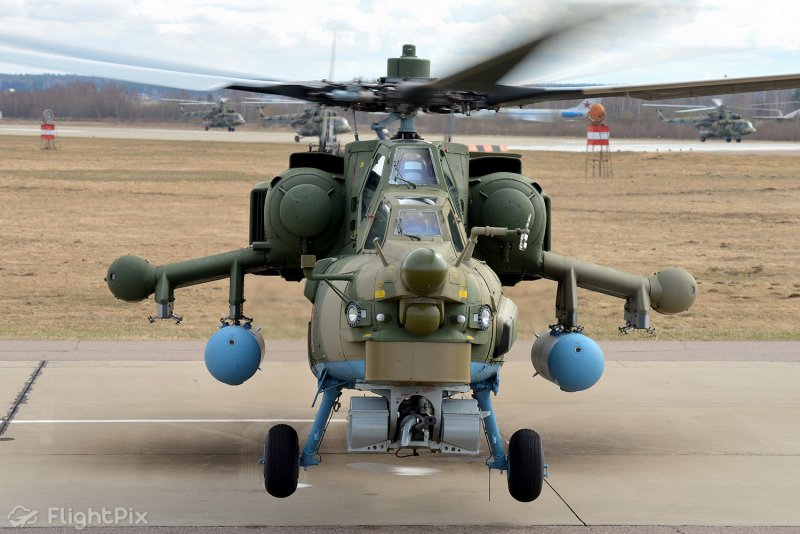 Ми-8 АМТШ-В сзади