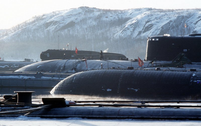База Северного флота России АПЛ