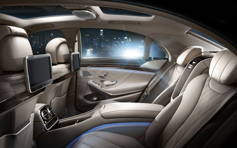 Mercedes Benz s class салон