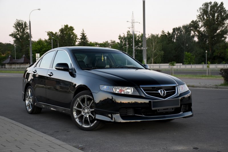 Honda Accord 2007 черный