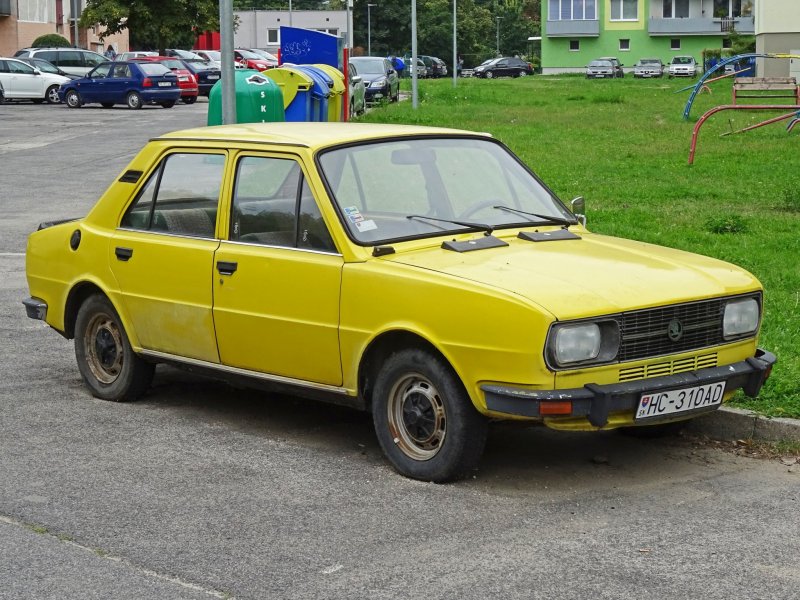 Шкода 105 1976 год