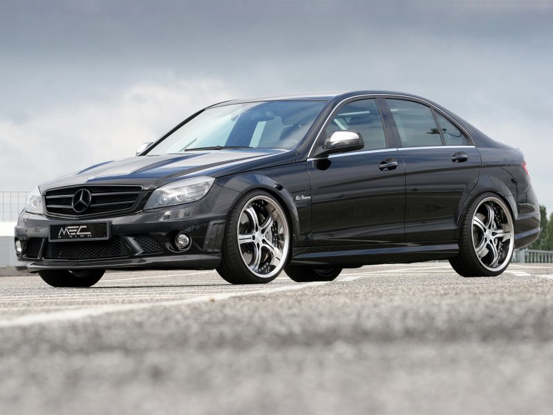 Mercedes Benz w204 белый