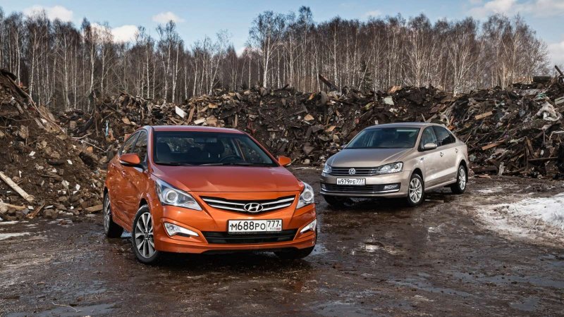Volkswagen Polo vs Hyundai Solaris