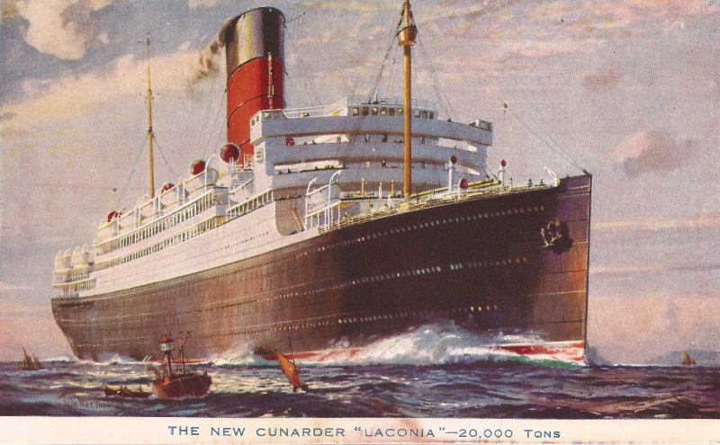 RMS Laconia 1911