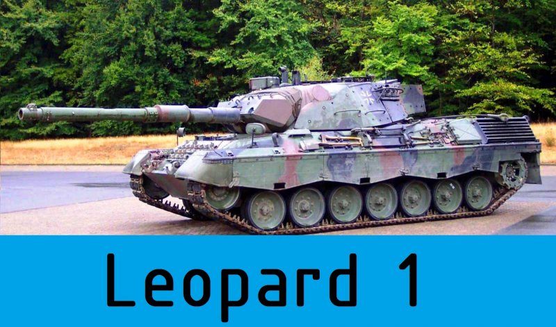 Немецкий танк Leopard 1