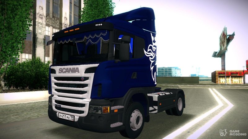 Грузовой тягач седельный Scania p380