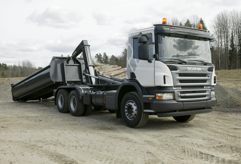 Scania p380 самосвал