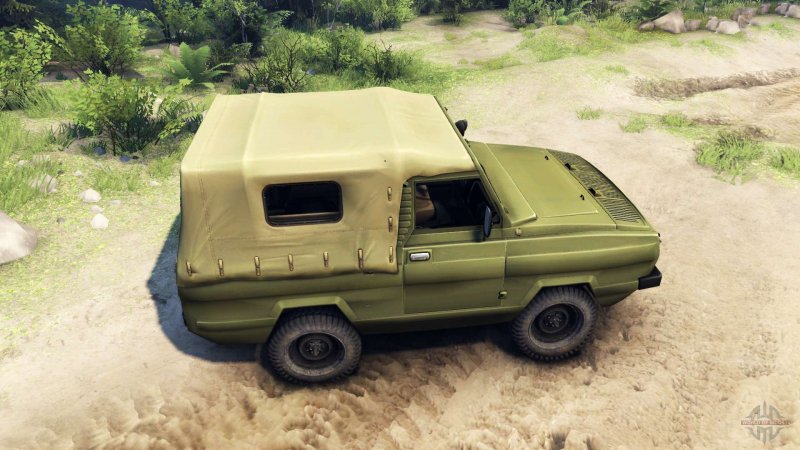 УАЗ-3907 Ягуар подкапотка