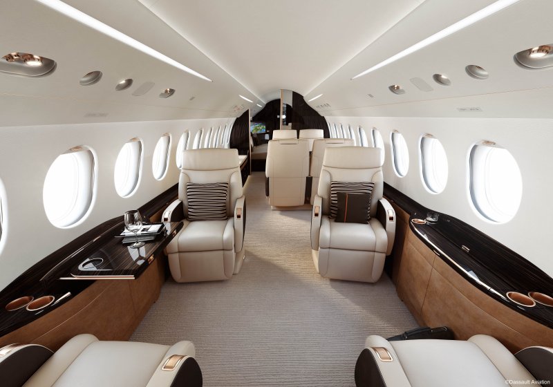 Dassault Falcon 8x Interior