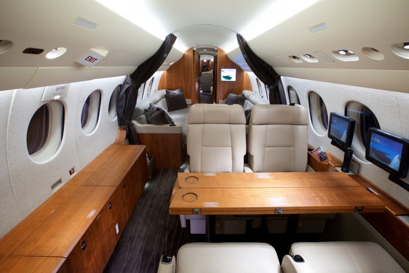 Dassault Falcon 7x салон