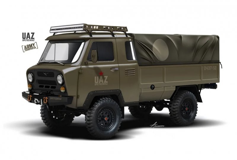 Прототип УАЗ тр3