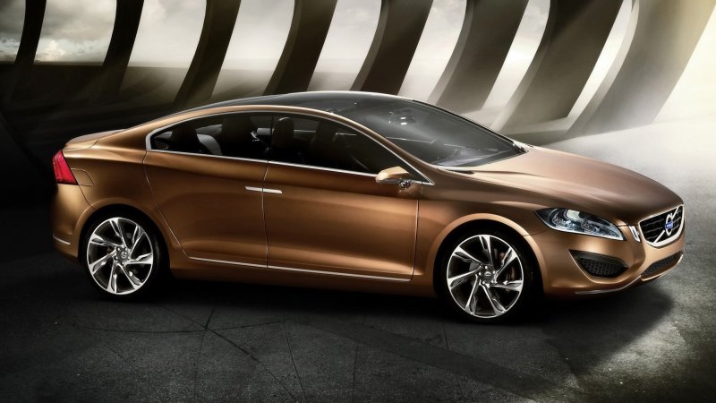 Вольво коричневая s60 коричневая