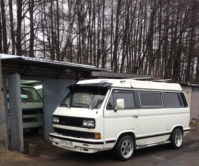 Volkswagen Transporter t3 белый