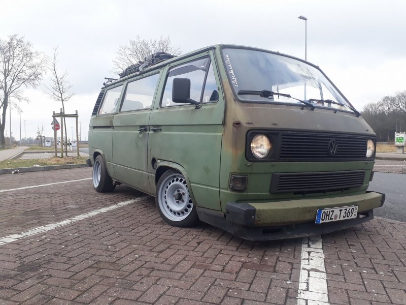 VW Transporter t3 stance