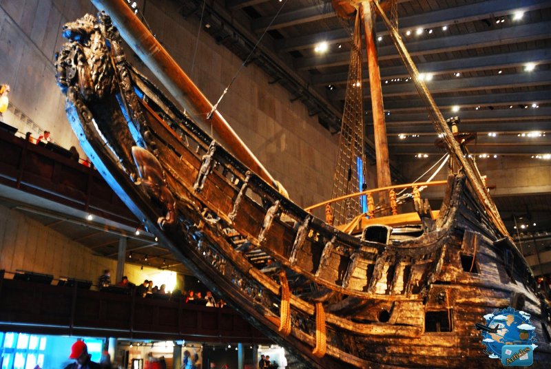 Шведский военный корабль vasa внутри