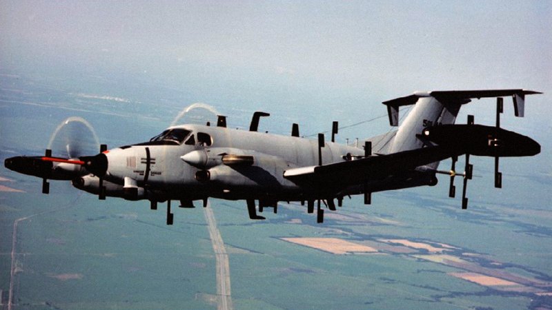 Самолет-разведчик Beechcraft RC-12x