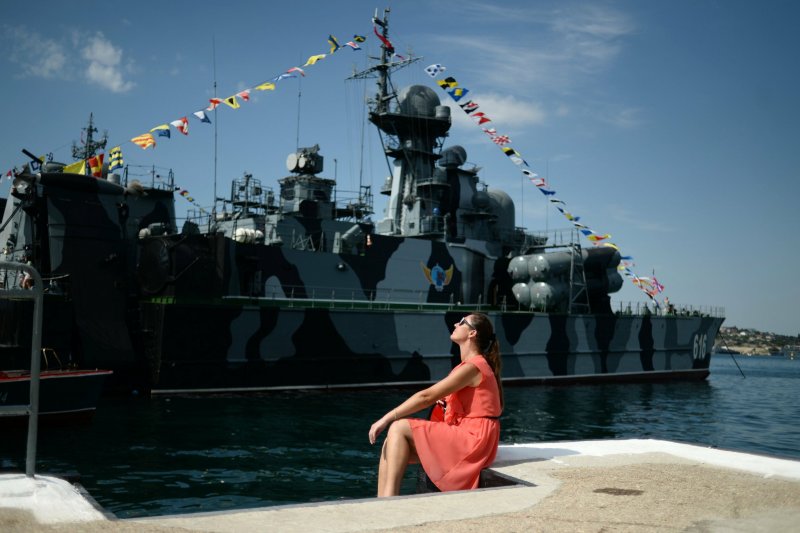 Фотосессия на военном корабле