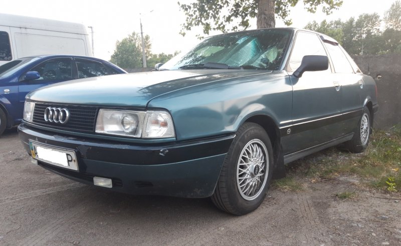 Цвета Ауди 80 б3