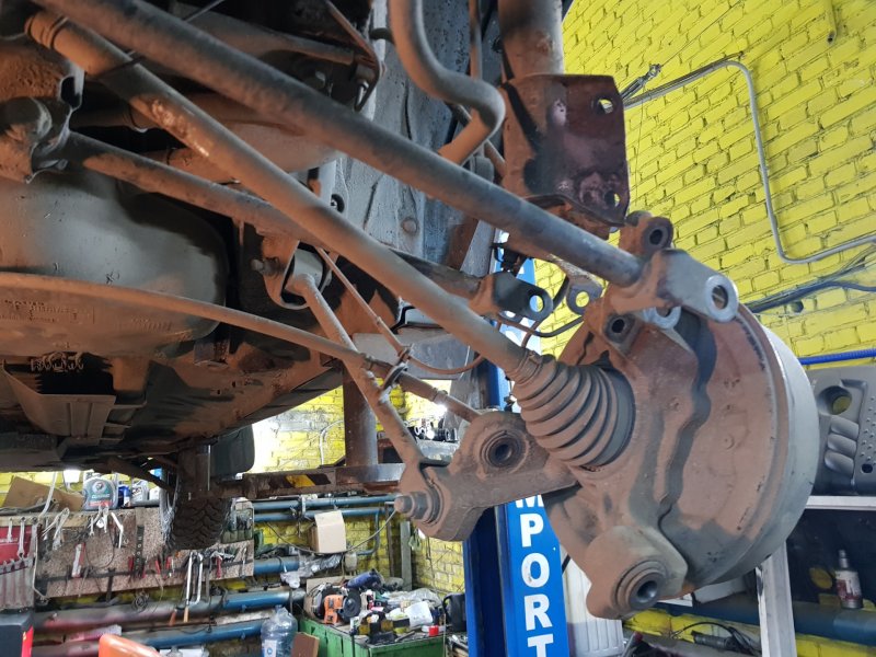 Задняя подвеска Renault Duster 4x4