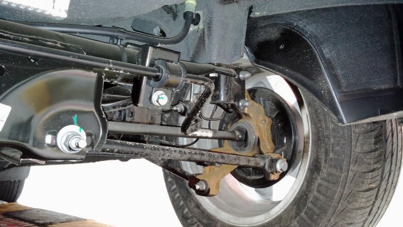 Задняя подвеска Renault Duster 4x4