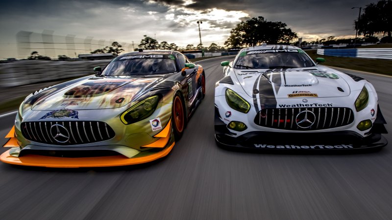 Mercedes AMG gt3 2015