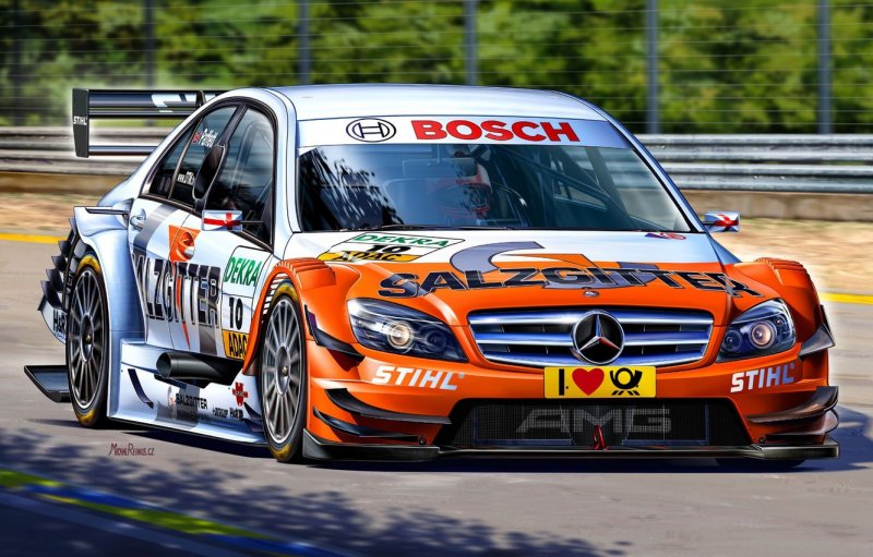 Mercedes c class гоночный