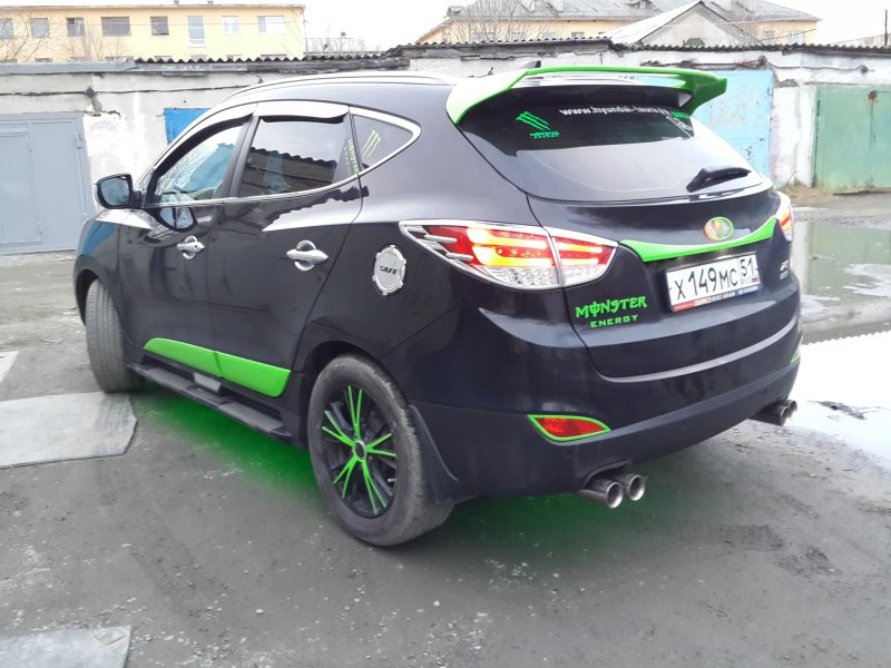Обвес Хендай ix35 на Hyundai