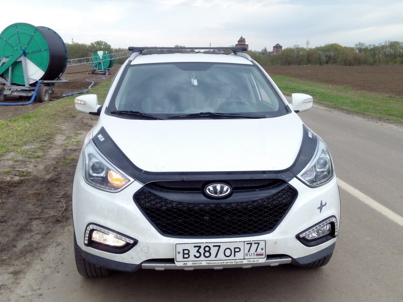 Тюнинг Хендай ix35 реснички