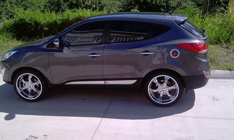 Hyundai ix35 тюнинг салона