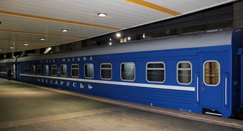Поезд Беларусь 001б