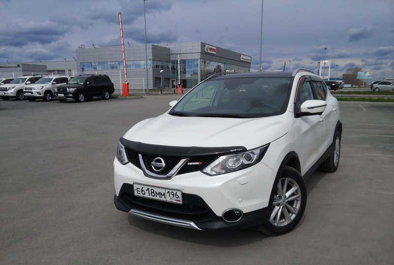Nissan Qashqai j11 черный