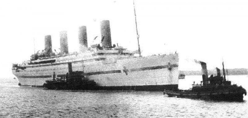 Британник судно 1915