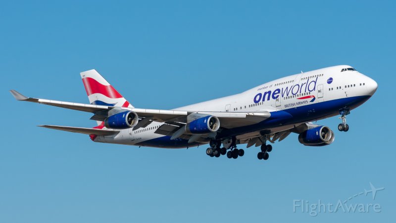 747 400 Самолеты British Airways