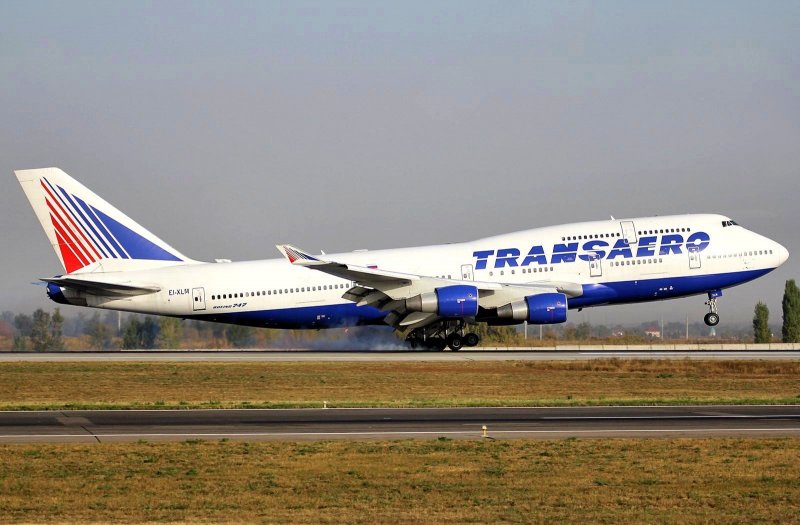 Boeing 744 внутри